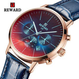 Steel Leather Sports Watches