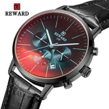 Steel Leather Sports Watches
